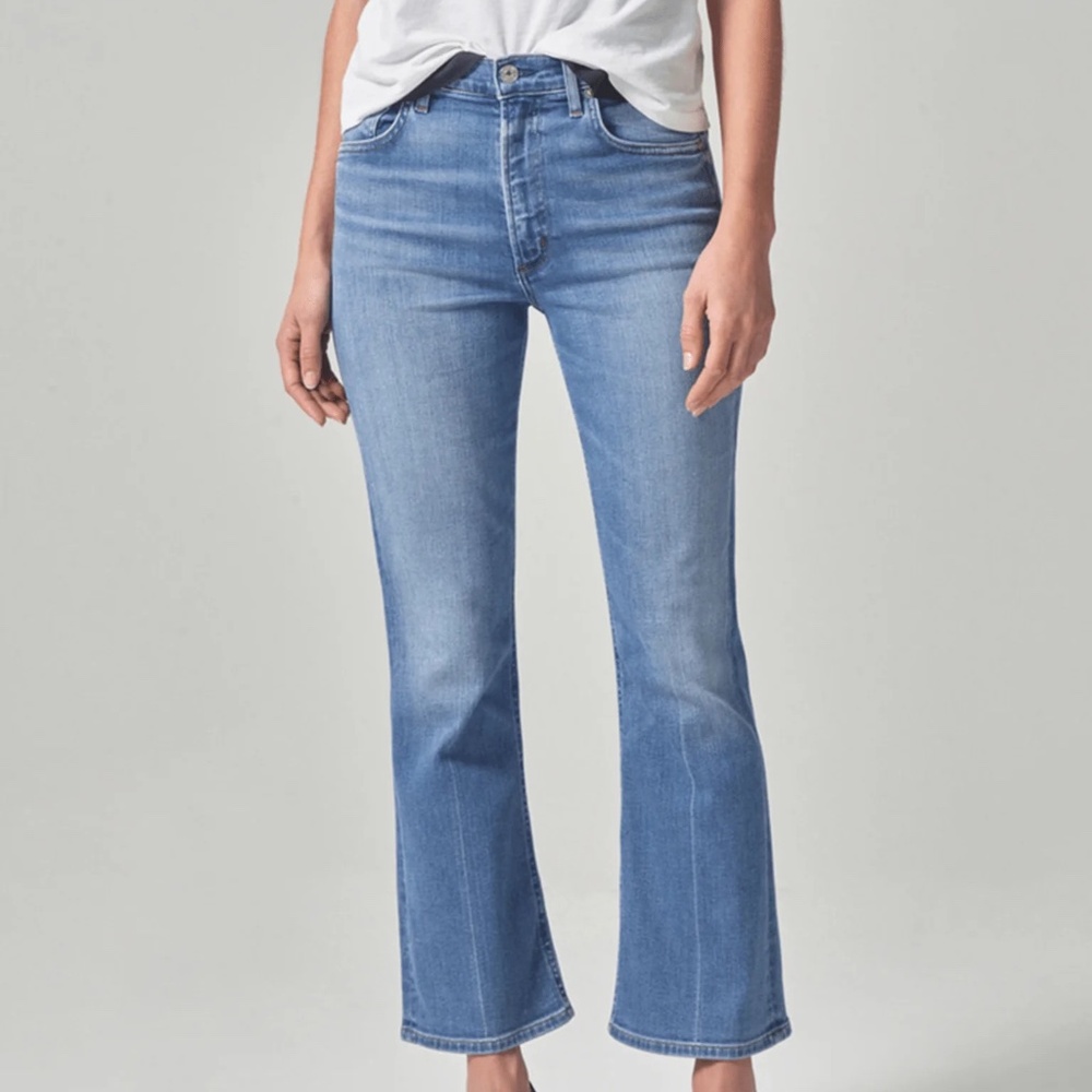 Citizens of Humanity Isola Crop boot jeans in Splendor